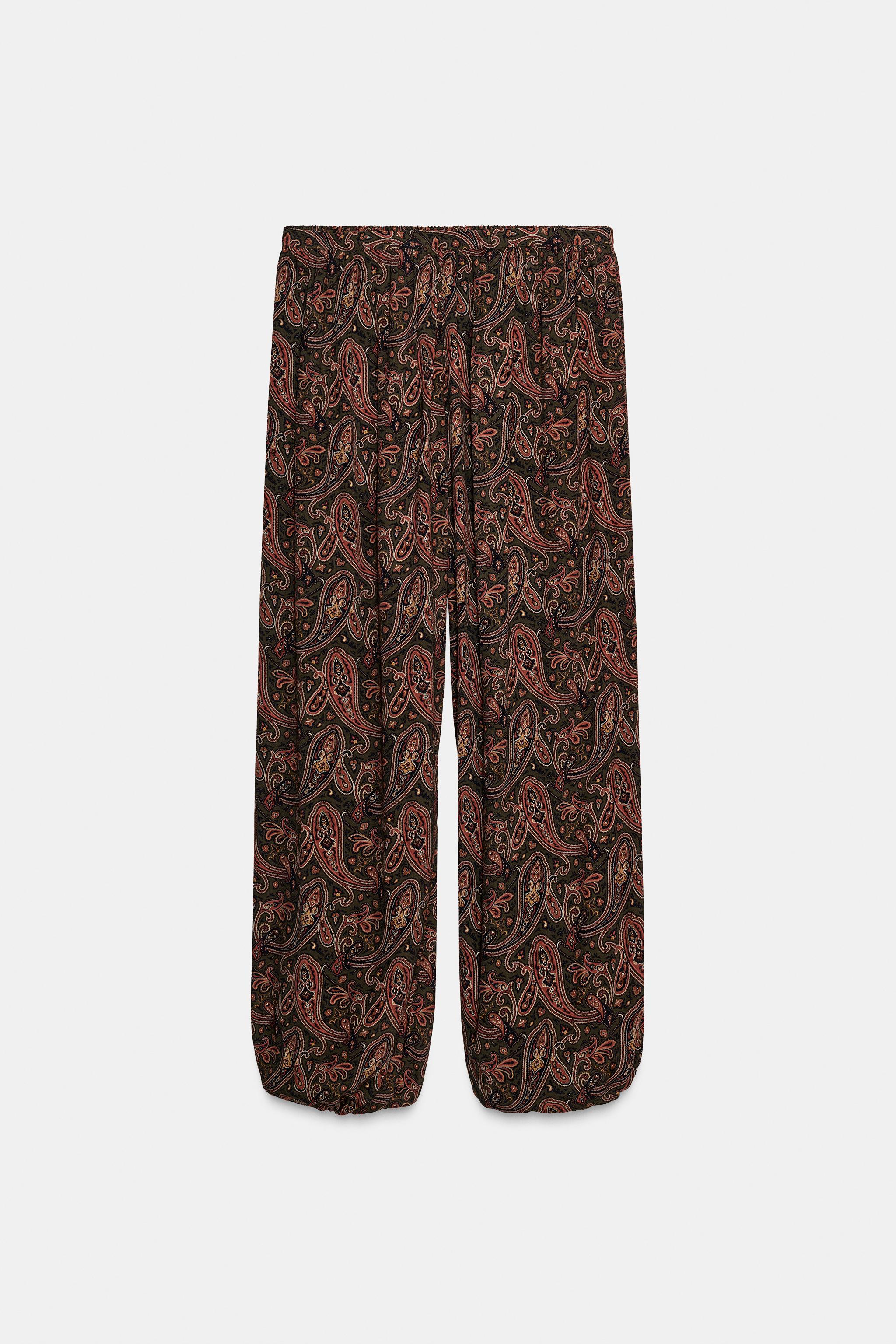 PAISLEY BLOOMER PANTS ZW COLLECTION